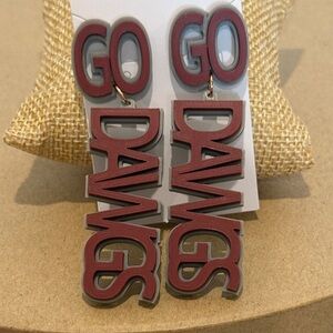Go Dawgs Statement Earrings